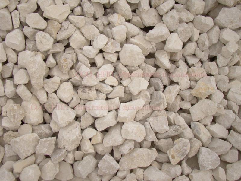 Щебень известняковый ГОСТ. Фракция 40-70 мм. куб.м